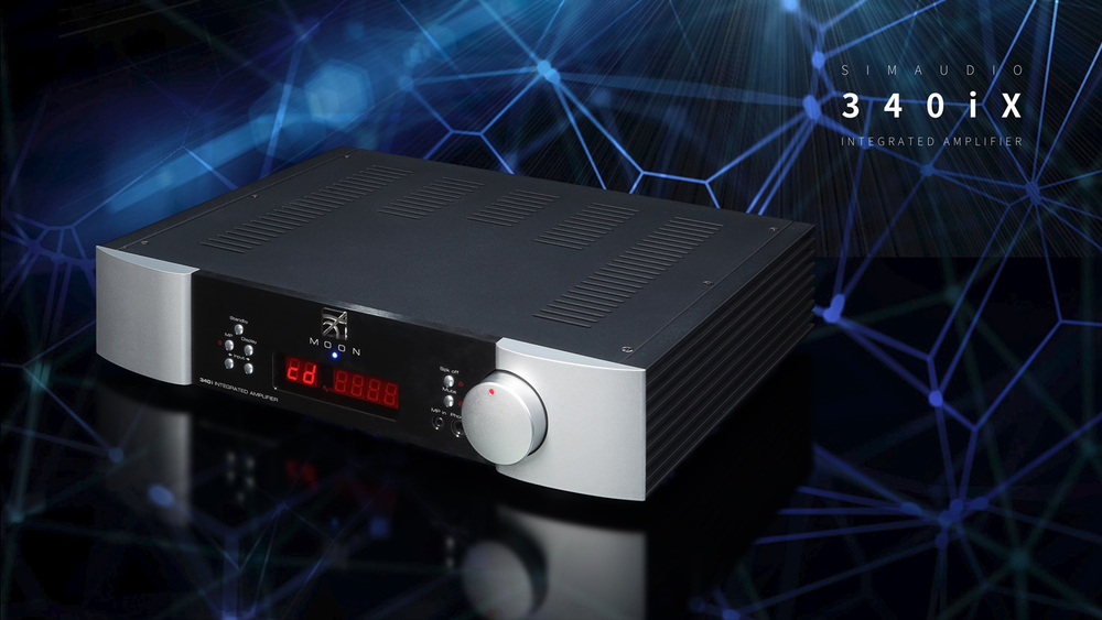 Moon by Simaudio 340i X Black — интегральный стереоусилитель премиум-класса