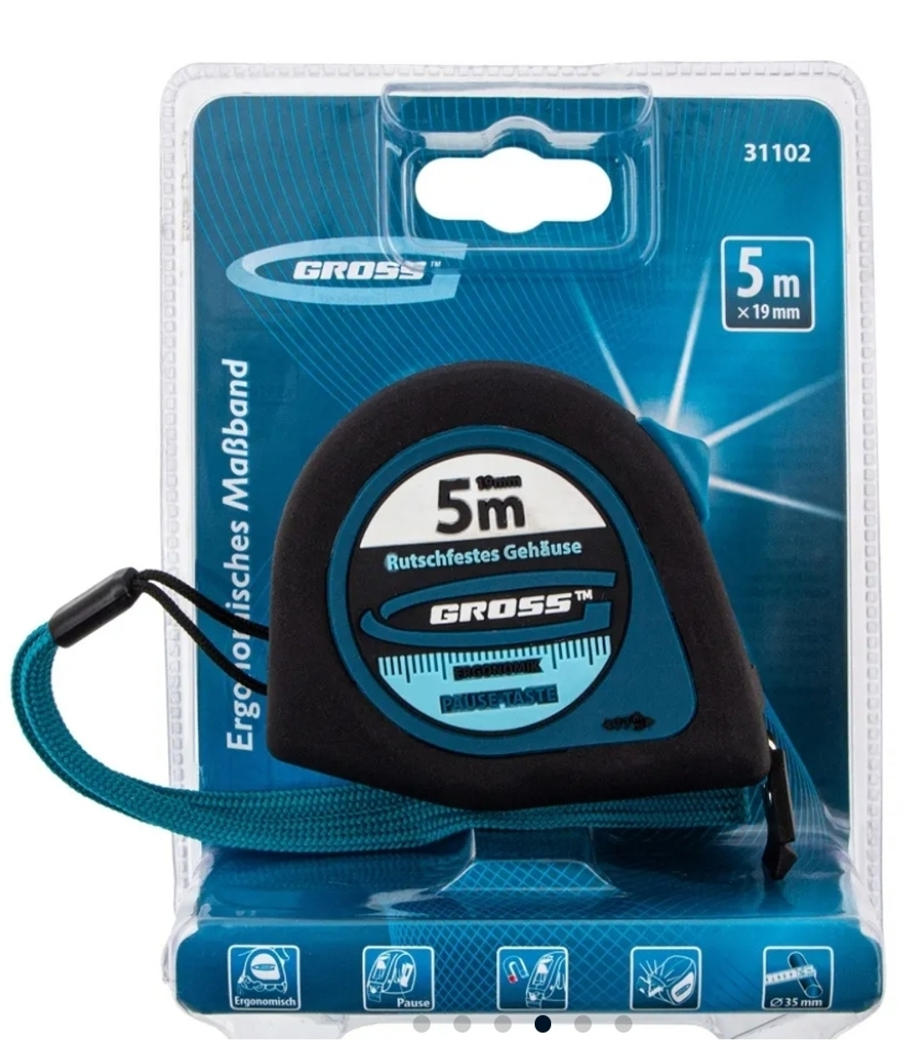 рулетка Gross 5м
