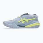 Теннисные Кроссовки ASICS Gel-Resolution X grey blue/pistachio