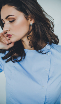 Блуза женская м272-к сансара голубой1112