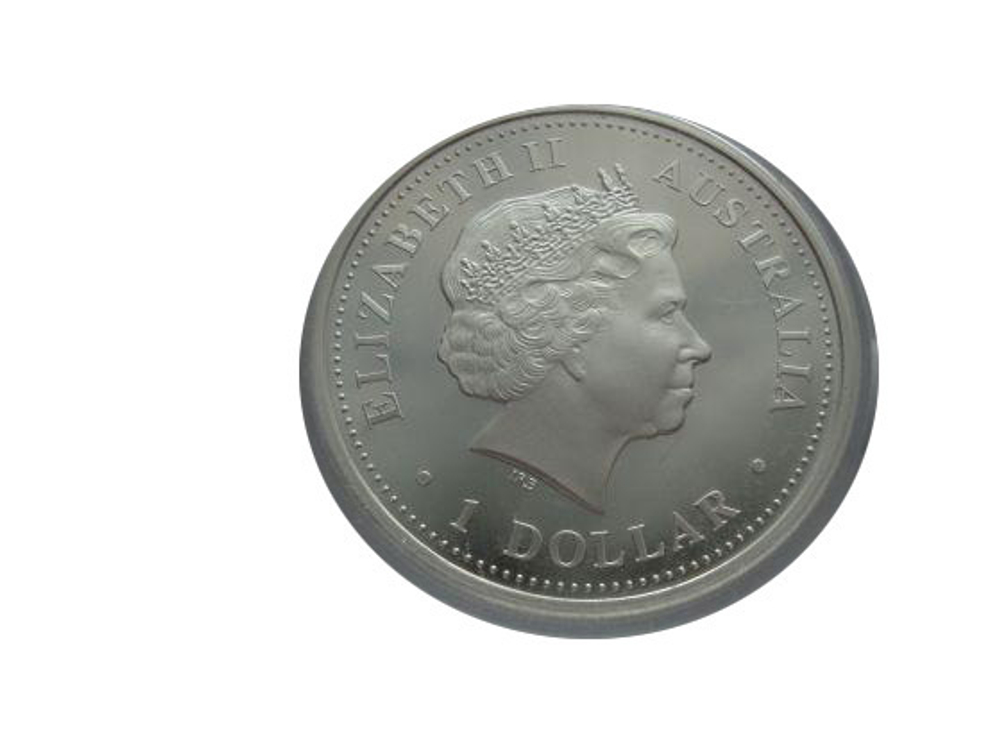 Австралия 1 доллар 2008 Дарвин Рыба Серебро