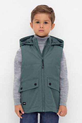 жилет  для мальчика  ВК 35011/14 ГР (128-158)
