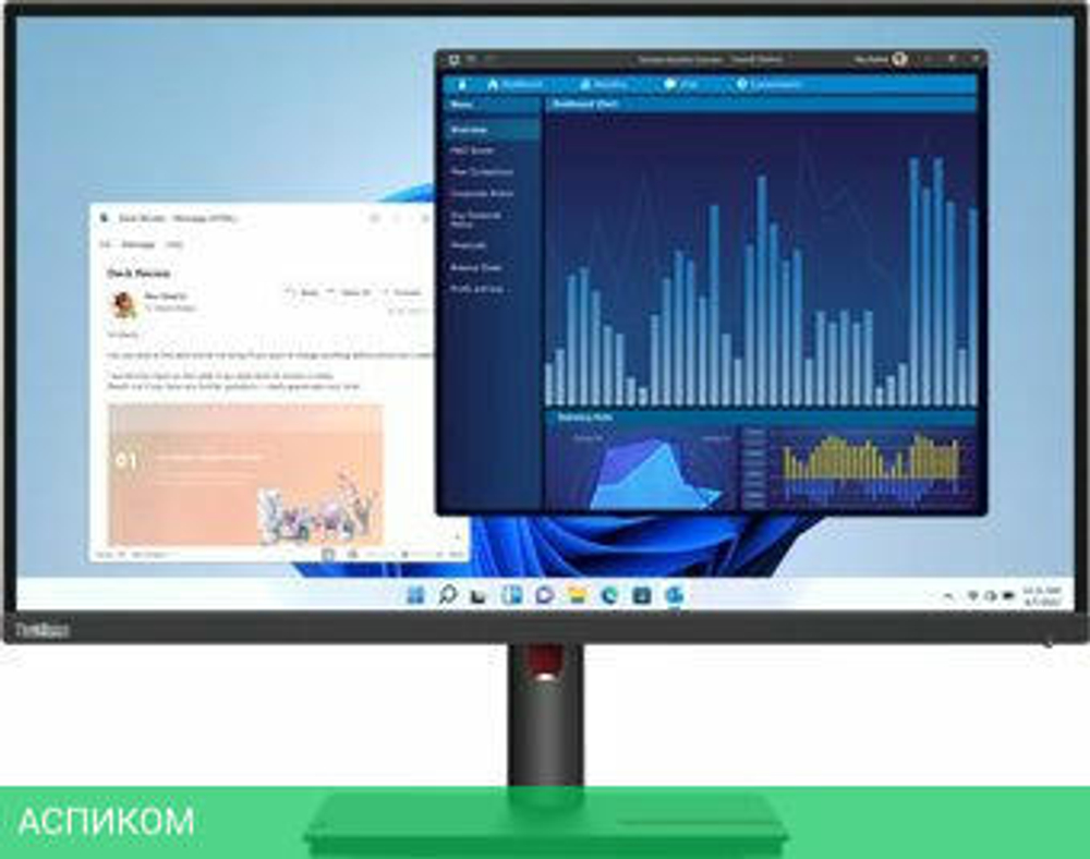 Монитор Lenovo ThinkVision T27p-30 63A9GAT1EU