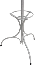 ВЕШАЛКА СТОЙКА №2 ТЮЛЬПАН БЕЛОЕ СЕРЕБРО ВНП13Б