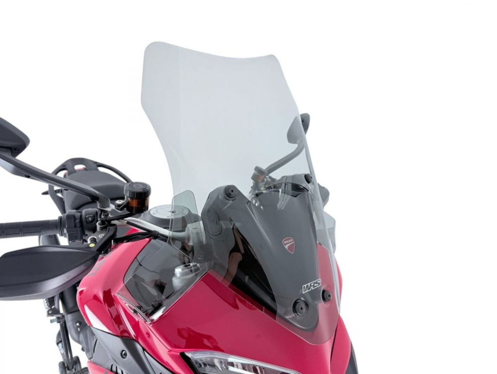 WRS Touring Высокое ветровое стекло Ducati Multistrada V2 (2025+) затемненное DU036F