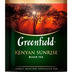 Чай чёрный Greenfield Kenyan Sunrise 100 пакетиков