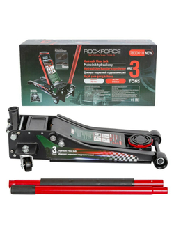 Домкрат подкатной гидравлический двухпоршневой 3т Rock FORCE RF-T830018NEW Rock FORCE RF-T830018NEW