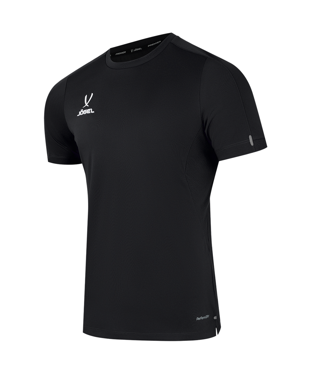 Футболка тренировочная JÖGEL PREMIER PerFormDRY Training Poly Tee, черный