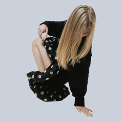 Платье Women Lifebuoy Dress Black and Alkonost