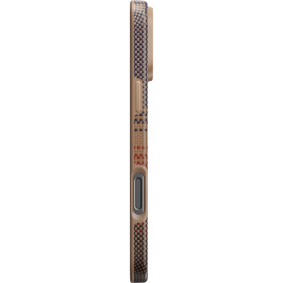 Противоударный чехол Pitaka Fusion Weaving MagEZ 5 (1500D) для iPhone 16 Pro Max - Sunset