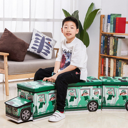 Коробка для хранения игрушек и вещей Blonder Home Jeep Green BJP/90