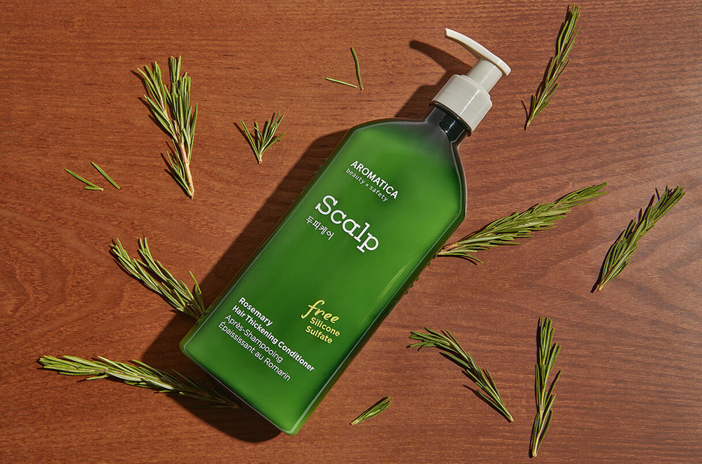 Aromatica rosemary hair thickening conditioner - Бессиликоновый укрепляющий кондиционер с розмарином