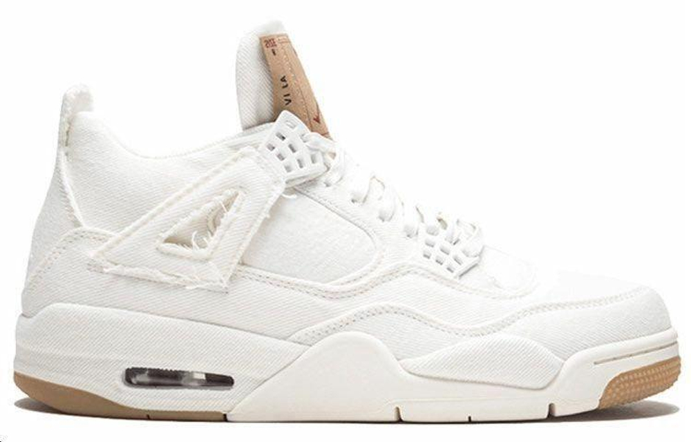 Кроссовки Jordan Air Jordan 4 Levis White (Levis Tag)