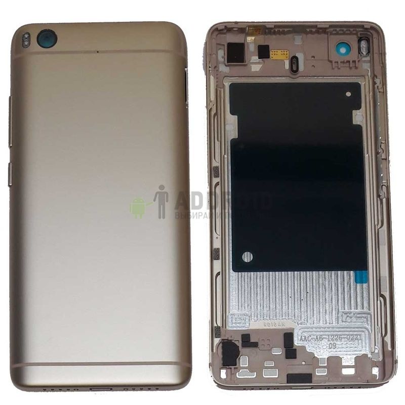 Задняя крышка для Xiaomi Mi5s золотая