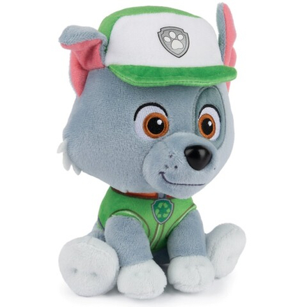 Пси Патруль - GUND Талисман плюшевая собака Рокки 15 см 20145067 / артикул   84407 6058442 20145067  / GTIN 778988483169