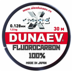 Леска DUNAEV Fliorocarbon 30м