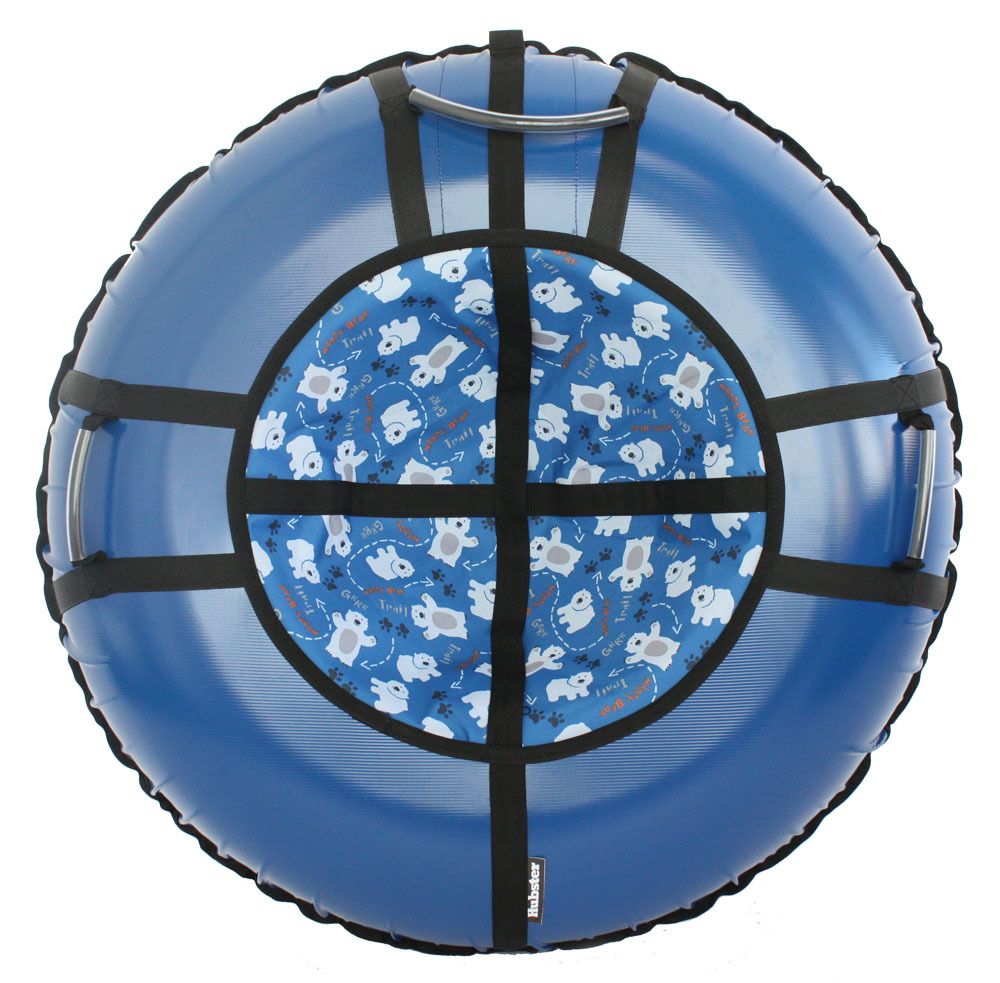 Тюбинг Hubster Ринг Pro синий, мишки синие
