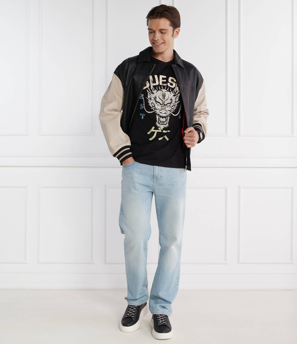 Футболка DRAGON GUESS - черный(M4GI21 K8FQ4)