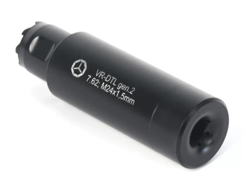 Дожигатель Вектор-7,62 VR-DTLS gen2 (сталь), М24х1,5,калибр 7,62 (VR-DTLS-762-24-gen2)