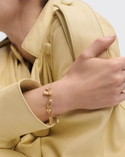 Подвеска-шарм Golf серебро 925 пробы покрытое золотом