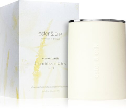 ester & erik scented candle linden blossom & hay (no. 13) - ароматическая свеча /   350  g  / GTIN 5713538003034