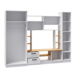 Гостиная "Соло", с полками и штангой