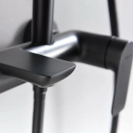 Душевая система Black&White Universe UK8300В черная матовая