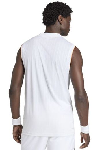 Мужская теннисная футболка Adidas Climacool Top Pro - white