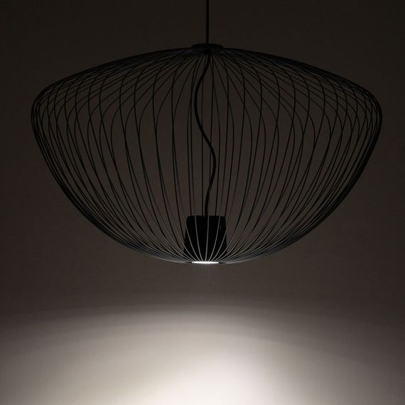 Подвесная люстра Nowodvorski Pumpkin L Umbra Gray 11252