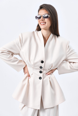 Жакет 1205 жемчужный