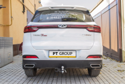 Фаркоп PT GROUP /съемный квадрат/ Chery Tiggo 7 Pro 2021-(паспорт и сертификат в комплекте)(без электрики) арт.ELX-21-991122.00