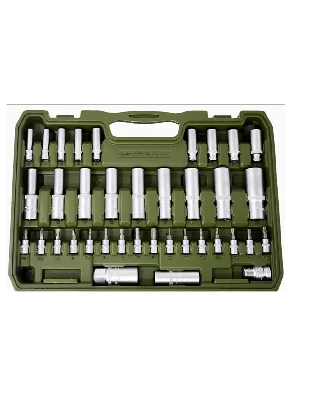 Набор головок Дело Техники и принадлежностей 1/4", 1/2", 94предм. 620794