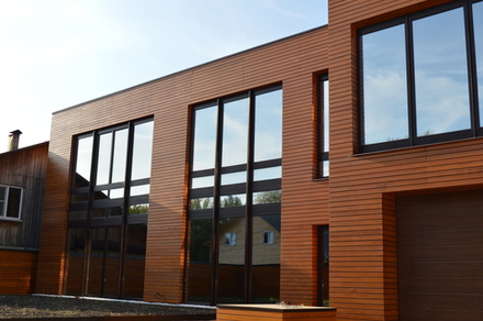 Покраска деревянных фасадов