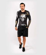 Рашгард Venum Skull Rashguard Long Sleeves  Black/Grey