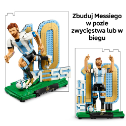 Конструктор LEGO Editions 43015 Лионель Месси: легенда футбола — фото 11