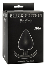 Маленькая пробка для ношения Perfect Fit Plug Small (Цвет: черный)