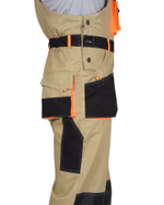 Полукомбинезон СИРИУС-МАНХЕТТЕН песочный с оранж. и черным