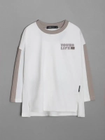 Лонгслив для девочки оверсайз