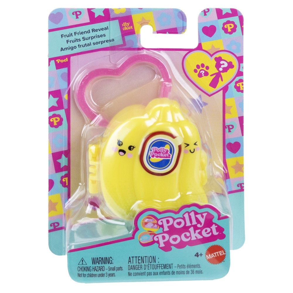 Polly Pocket - Фруктовый сюрприз BANAN Компактный набор JKC89