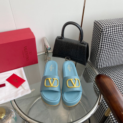 Valentino Vlogo Slide Sandal