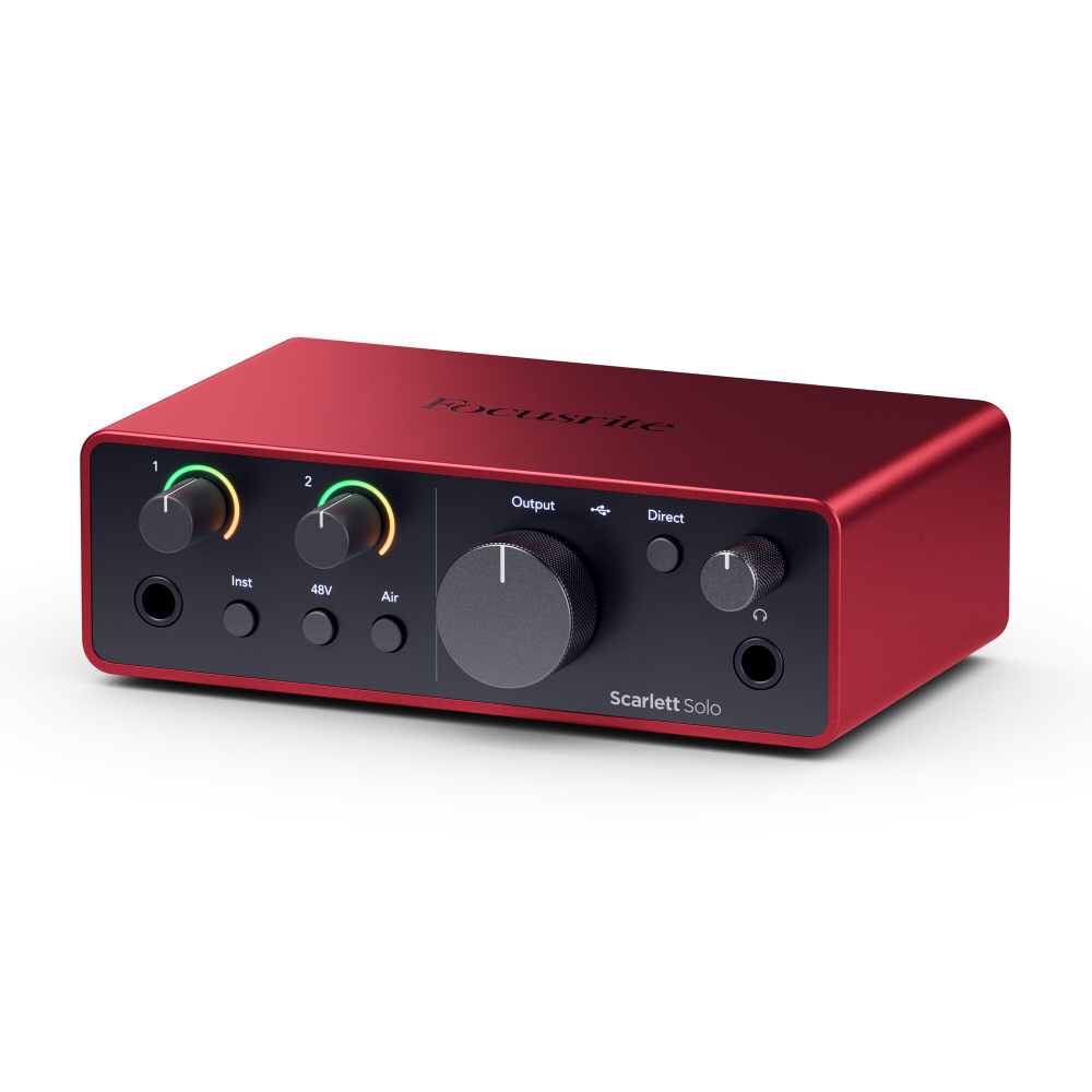 Звуковая карта Focusrite Scarlett Solo 4th Gen