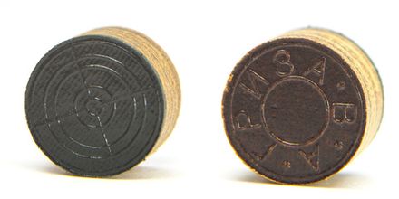 Наклейка для кия "Гриза III" (M) коричневая 13.5 мм