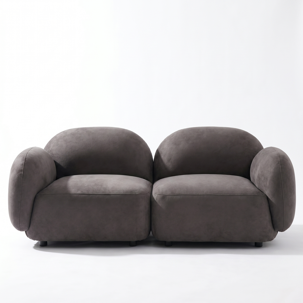 Дизайнерский модульный диван BLOB grey