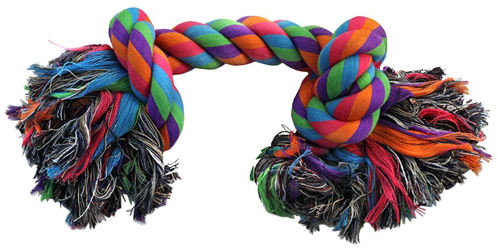 Игрушка для собак "Веревка, 2 узла", 280мм, Triol