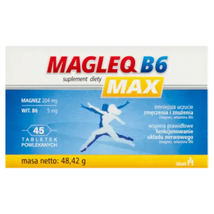 Magleq B6 Max - 45 таблеток