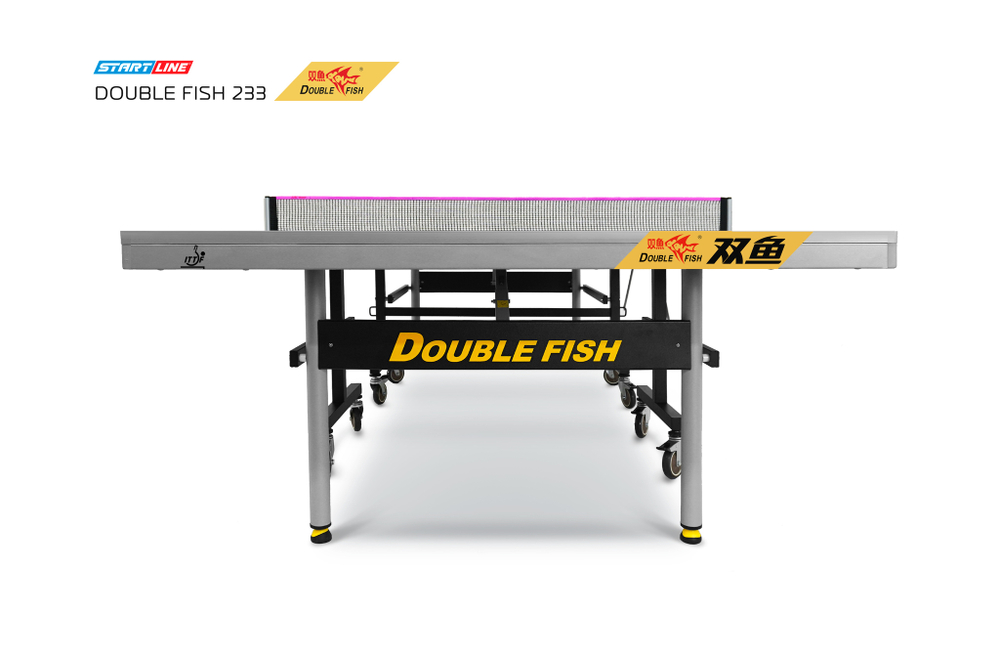 Стол теннисный Double Fish 233 черный