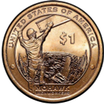 USA 1 Dollar Native American Ironworkers 2015 – Philadelphia (P)