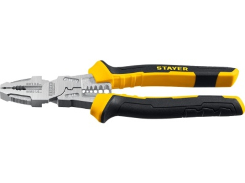 Пассатижи 200мм Stayer HERCULES комбинированные 8-в-1