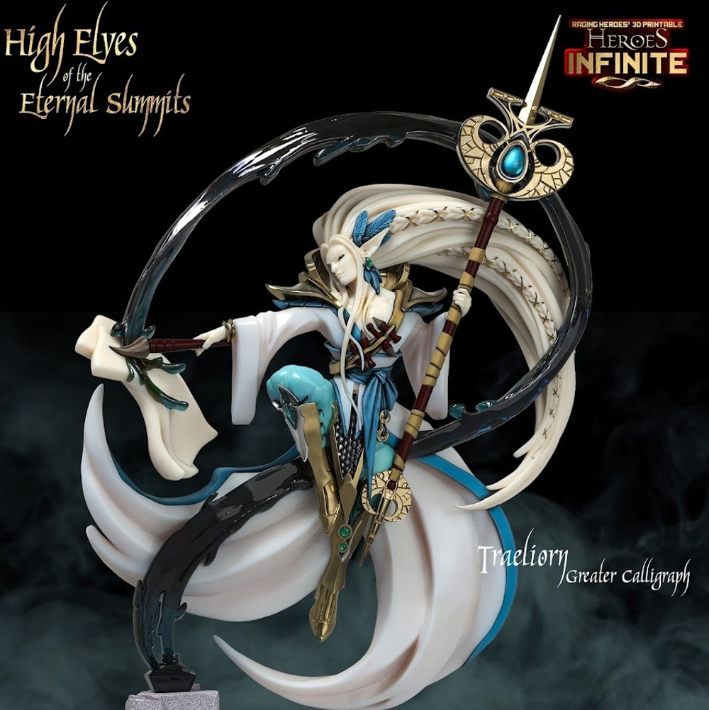 Elven Sorcerer/ Great Calligraph
