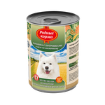 Консервы РОДНЫЕ КОРМА для собак баранина с потрошками в желе по-восточному 6х970 г